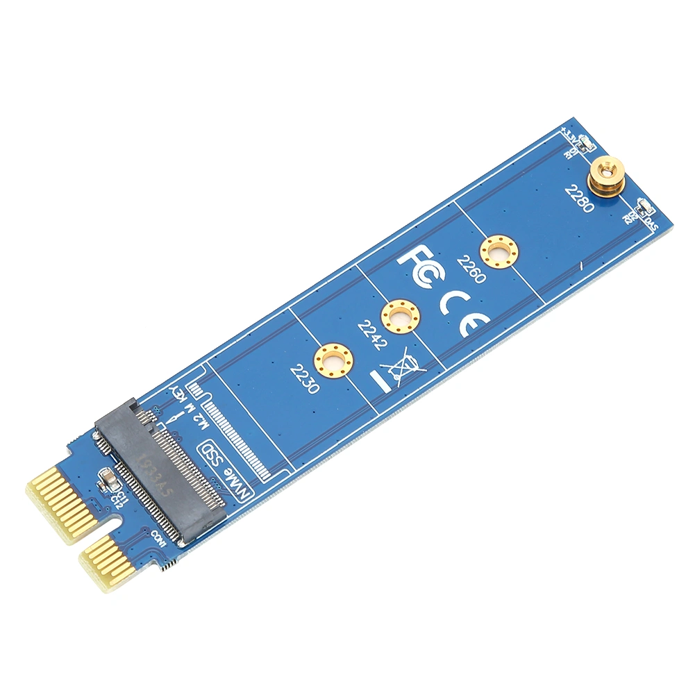 NVME Adapter Card SSD Hard Drive Card Reader PCI E 1X Test Card Computer Accessories for PCI E to NGFF M.2 Hard Drive