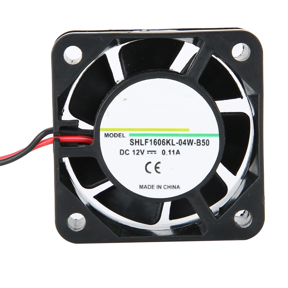 Cooling Fan 4CM 12V 0.11A Ultra-Quiet Chassis Cooler 2-Pin SHLF1606KL-04W-B50 for Server