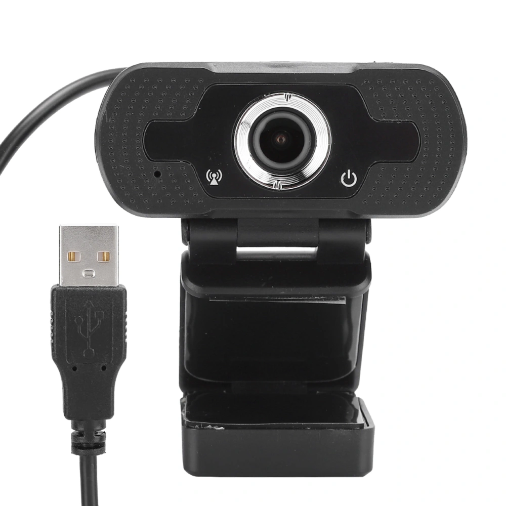 1080P USB Webcam Computer Camera with Microphone for Conference Video Calling Live Streaming