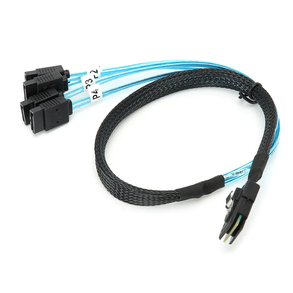 G0101 Mini SAS Cable 36P SFF‑8087 to 4SATA Server Data Line Computer Accessories