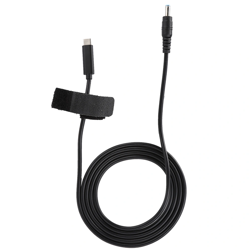 DC Plugs Cable 19V 65W PD Induction Chip USB to DC Cable 4.5mm x 3.0mm Output for HP TYPE C