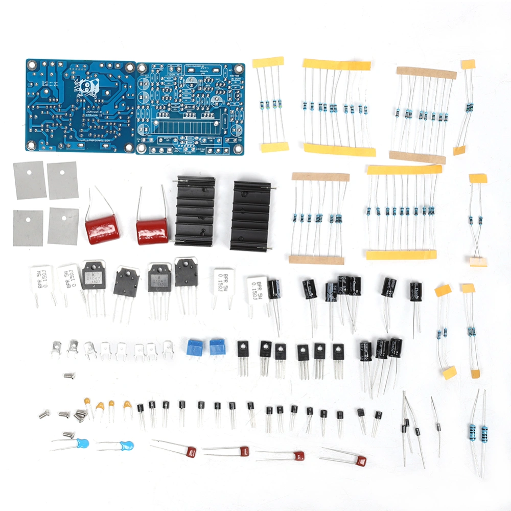 Stereo Power Amplifier Audio Amplifier Board Module Dual Channel DIY Kit Low Distortion