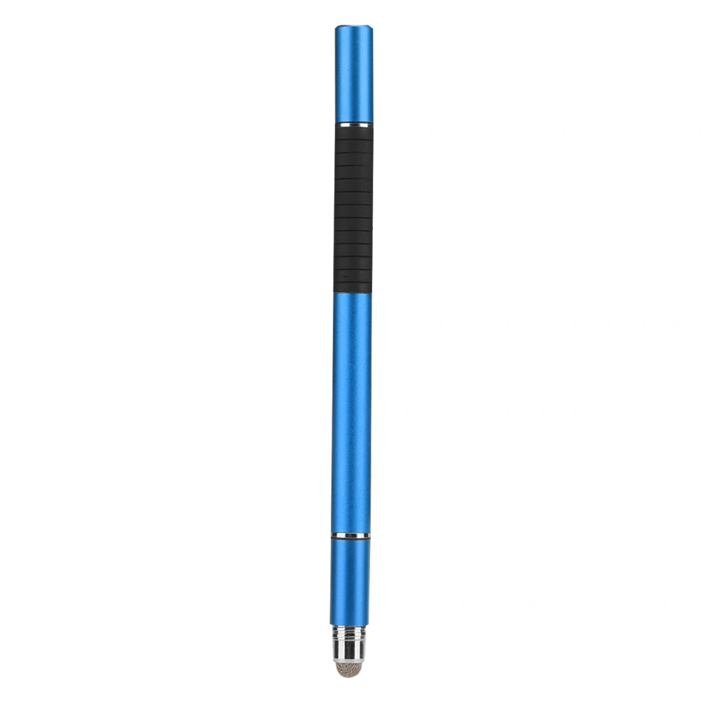 3 in 1 Cloth TipDiscBall Pen High Precision Touch Screen Capacitive Stylus for Mobile Phone Tablet(Blue )