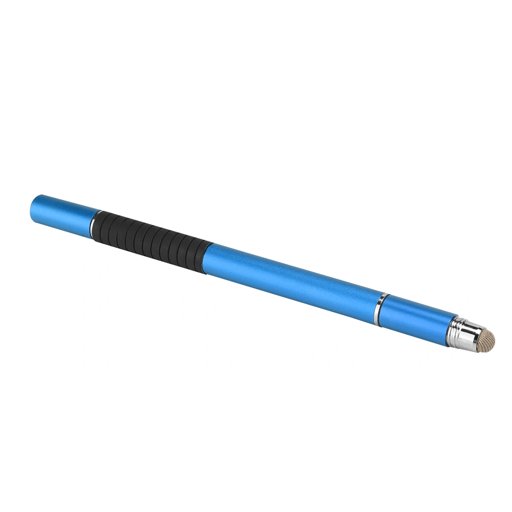 3 in 1 Cloth TipDiscBall Pen High Precision Touch Screen Capacitive Stylus for Mobile Phone Tablet(Blue )