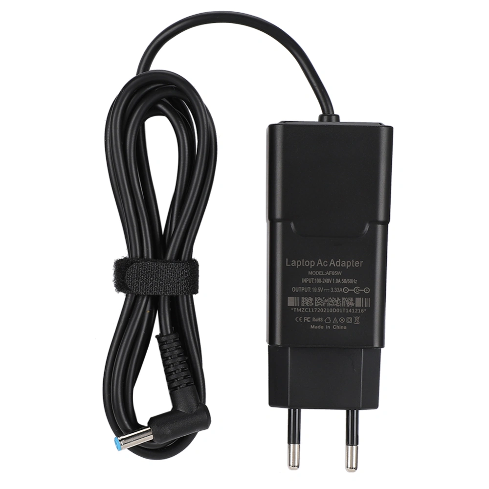 19.5V 3.33A 65W Laptop AC Power Supply Adapter Charger for HP Q117 Envy14 HP500 EU 100-240V