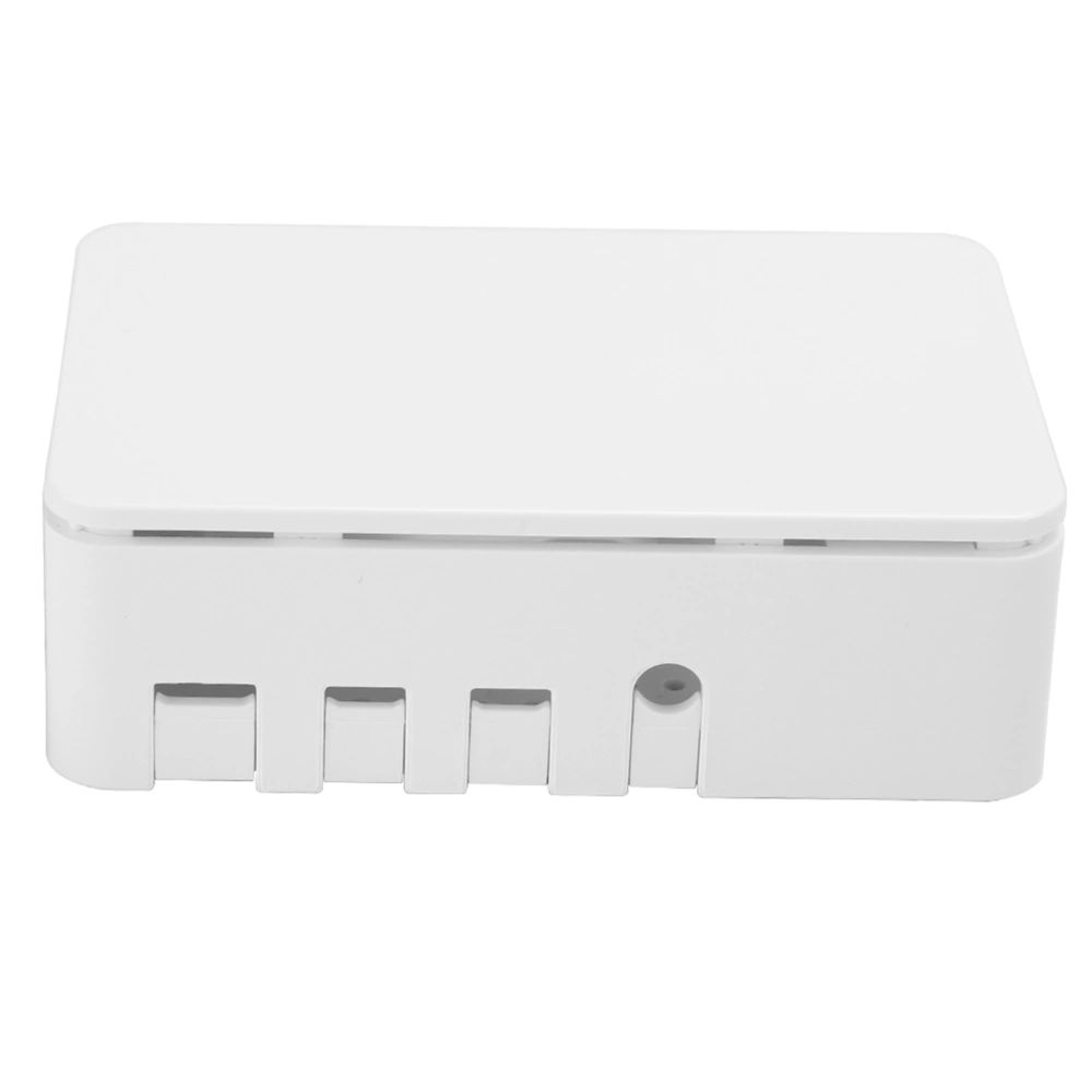 Case for Raspberry Pi 4 ABS Enclosure With Venting Hole and Removable Cover 9.4 x 6.3 x 3.0cmWhite