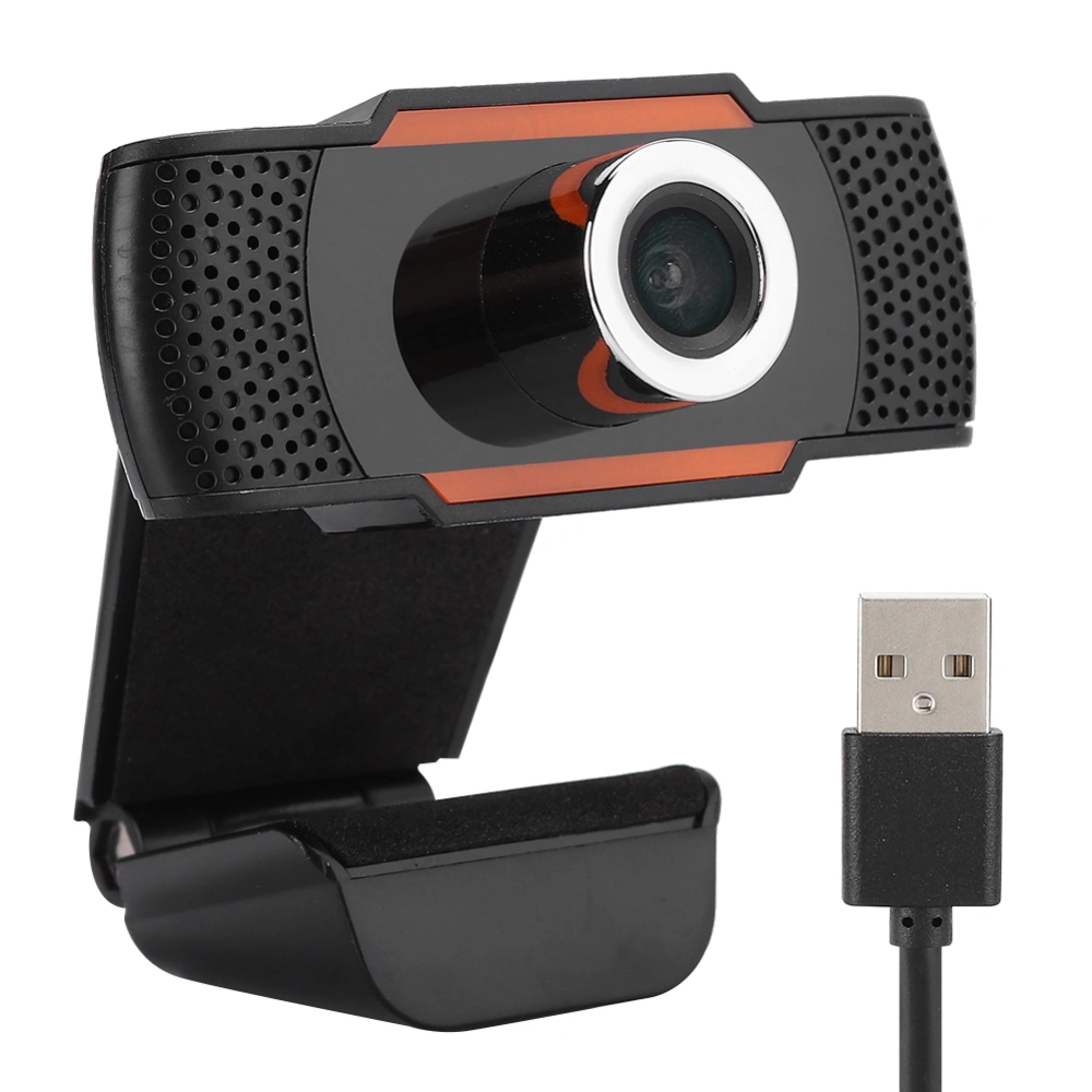 Autofocus Computer Camera 2 Million Pixels Built-in Sound-Absorbing Microphone USB Webcam