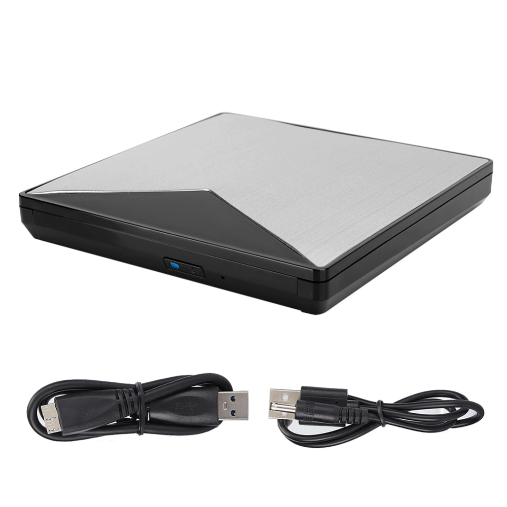 External DVD Drive Aluminum Alloy USB3.0 Desktop Notebook Portable USB Interface