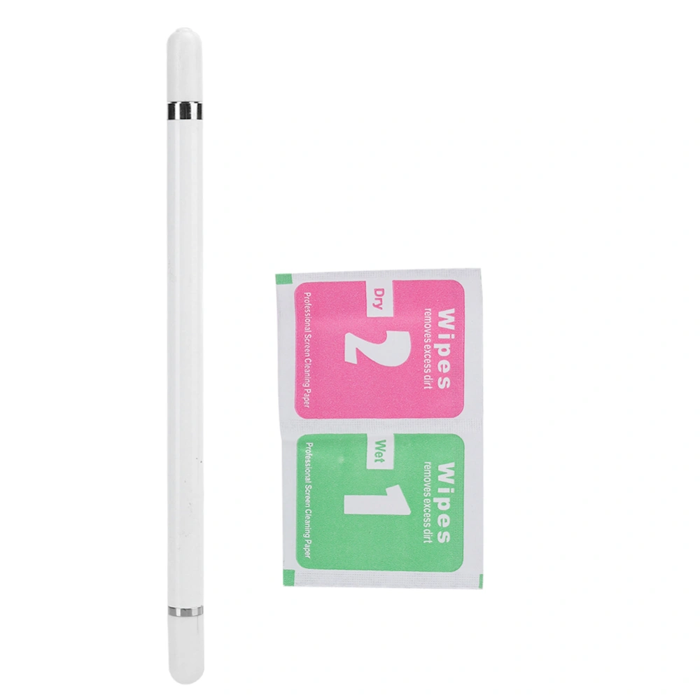 Tablet Stylus Mobile Phone Accessories Accurate WearResistant Fiber Nib for iOS / Huawei(White )