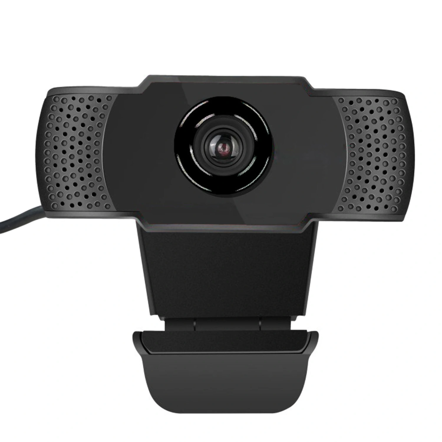 Webcam 1080p Black Computer Office Camera Builtin Microphone Free Drive USB X22