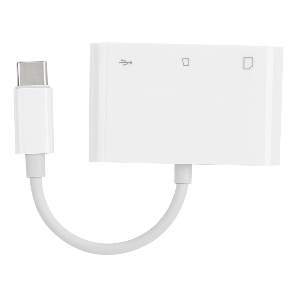 USB‑C to SD/TF Card Camera Reader Adapter Converter Multi‑Function Memory Cable Writer