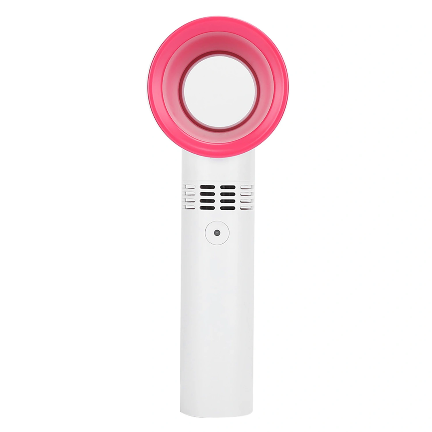 Portable Mini USB Rechargeable Bladeless Handheld Fan Handy Cooler for Home OutdoorWhite