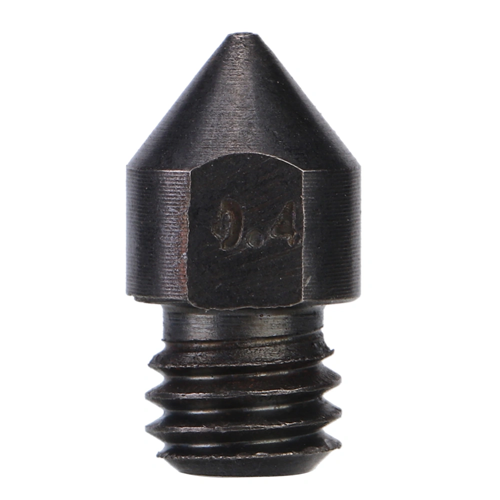 Hardened Steel Nozzle High Temperature Resistance 3D Printing Machine Accessories 0.4/0.6/0.8mm1.75/0.4