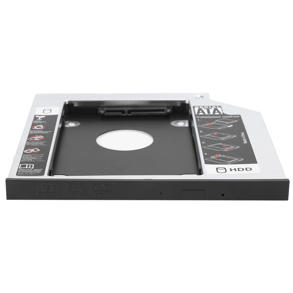 State Drive Bracket Lightweight Computer Accessory Aluminum Alloy Thickened for 9.5 MM SSD