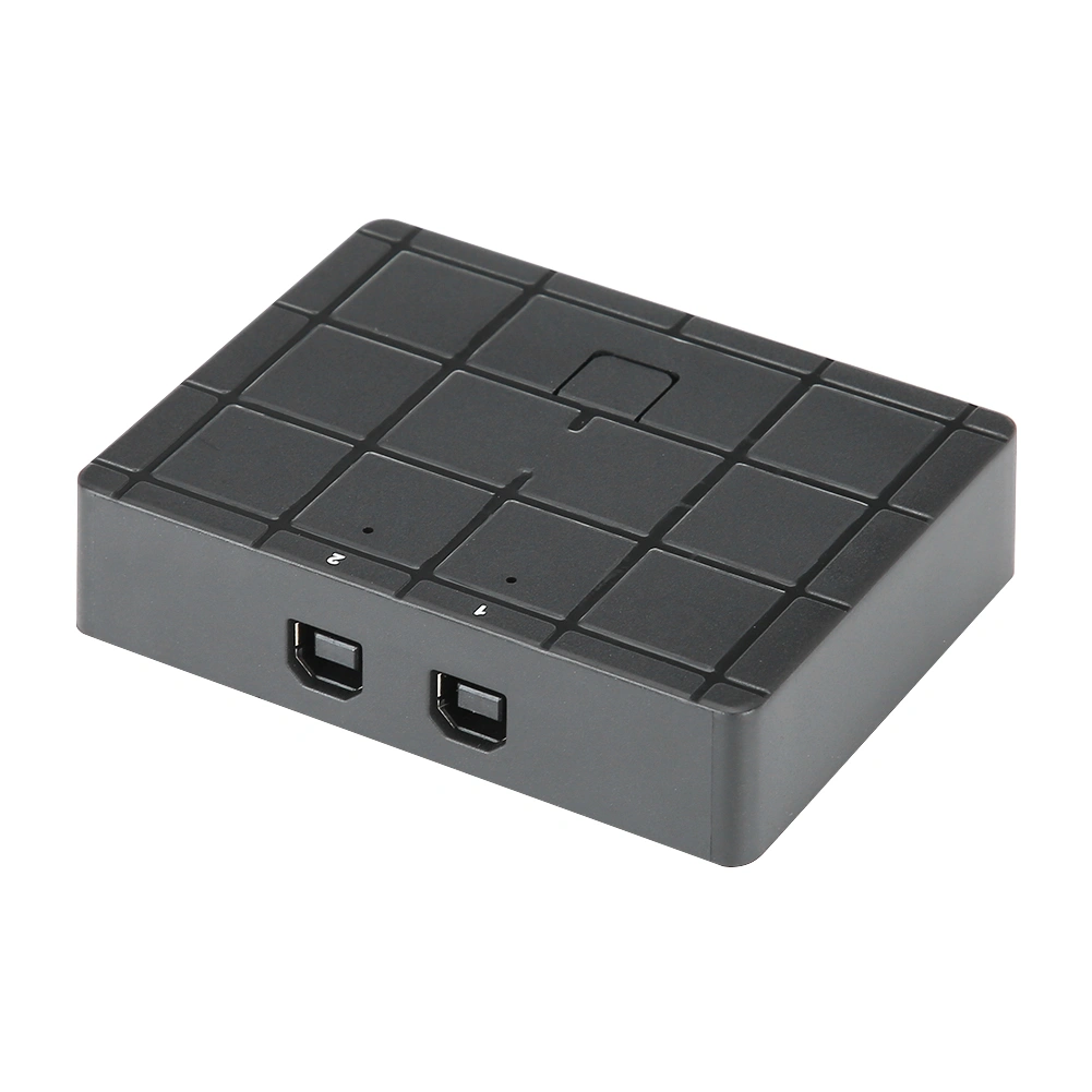 2-Port Switcher 2-in 1-out Converter USB Printer Computer Sharing U Disk / Mouse Accessory for Windows 7