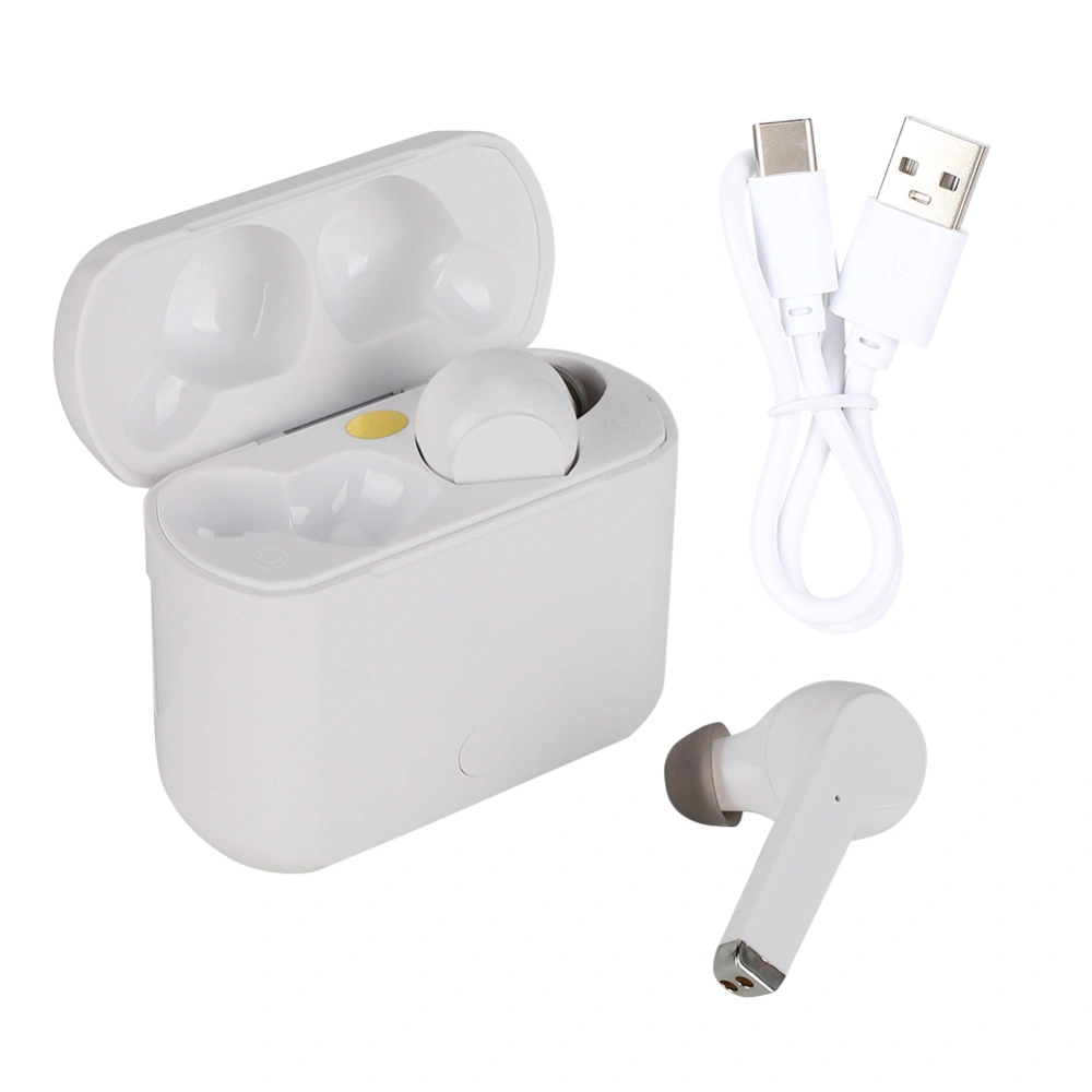 A12 TWS Bluetooth 5.0 Wireless In Ear Earphone Earbuds for Mobile Phone Tablet Notebook(White )