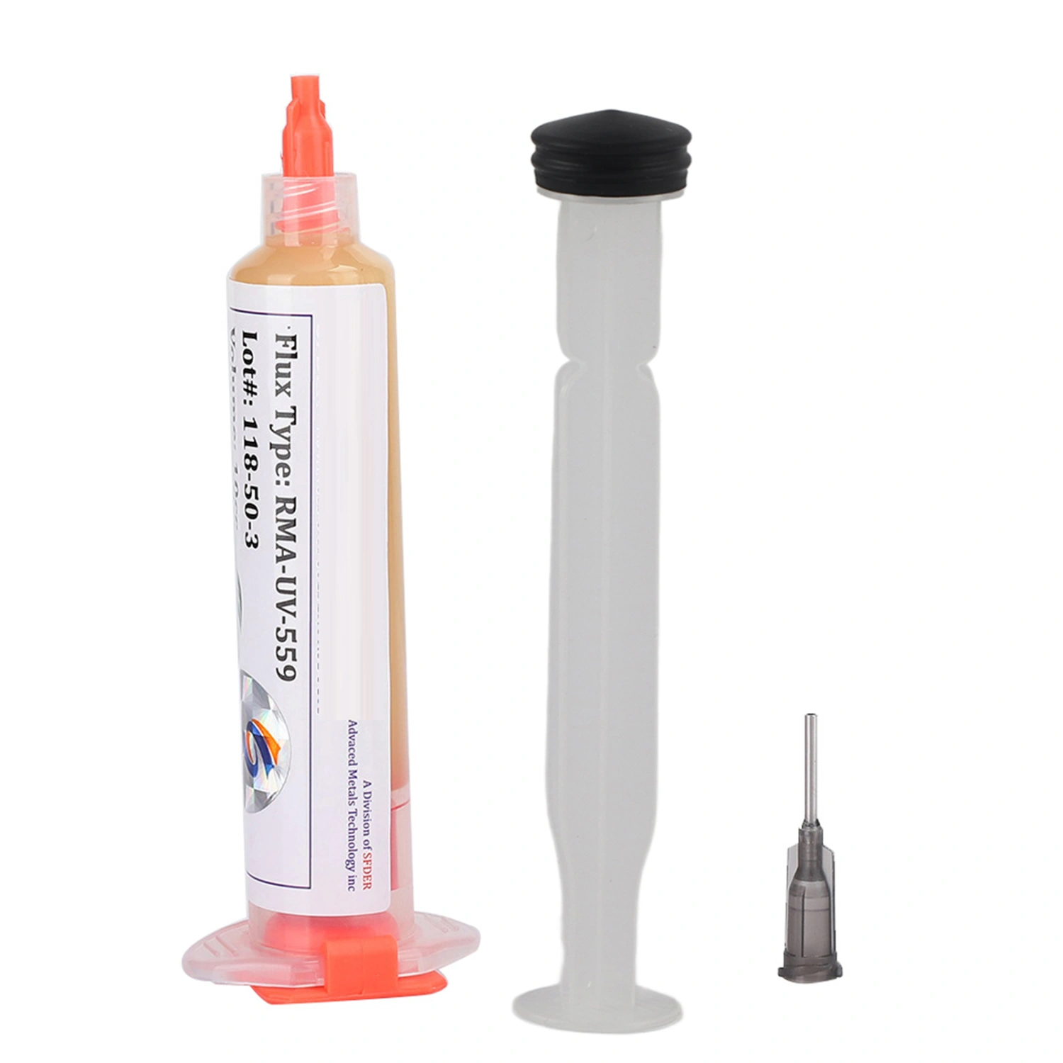 Tin Paste Scaling Powder for RMA‑UV‑559 Repair Tool 10CC No‑Clean Soldering Grease Flux with Needle for PCB/SMD/PGA/for BGA Rework Tools