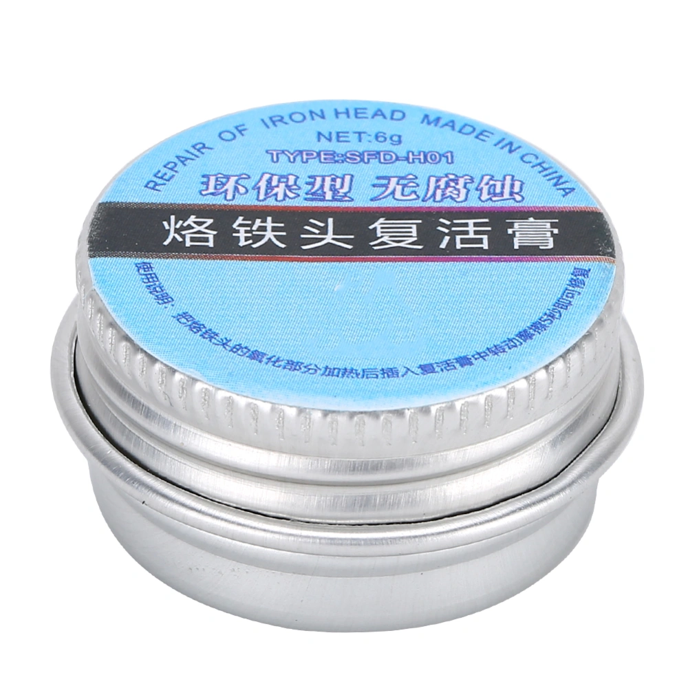 Electrical Iron Tip Flux Resurrection Paste Cream Oil Soldering Tin Clean Repair for Oxide Solder Iron HeadSFD 6g Resurrection Cream