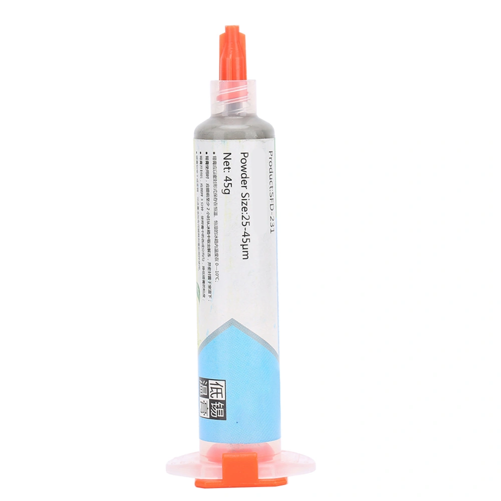 For SFD‑231 Low Temperature Solder Paste Phone Repair for bga Tin Paste LED Welding Soldering Fulx For SFD‑231 Low Temperature Needle Tube