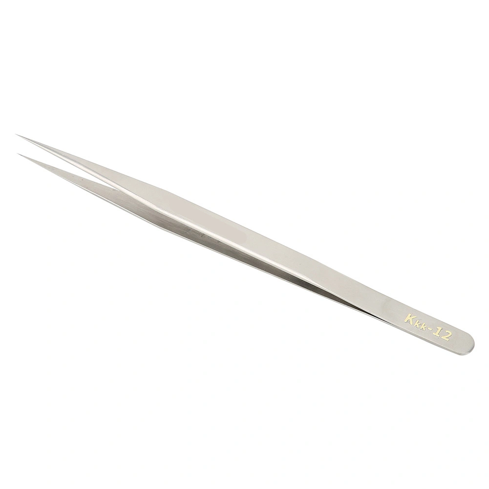 Mobile Phone Repairing Precision Stainless Steel Harden Strengthen Tweezers AccessoryKkk-12