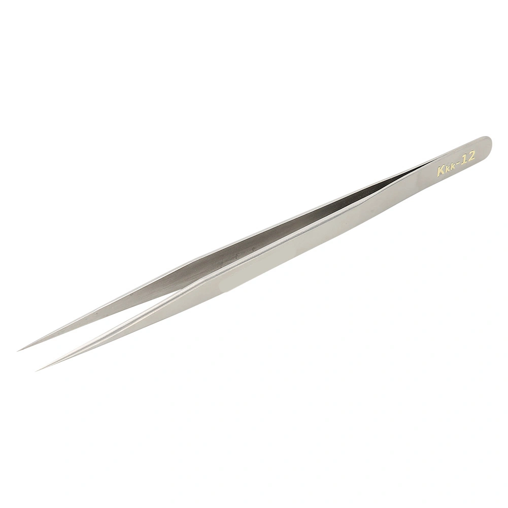 Mobile Phone Repairing Precision Stainless Steel Harden Strengthen Tweezers AccessoryKkk-12