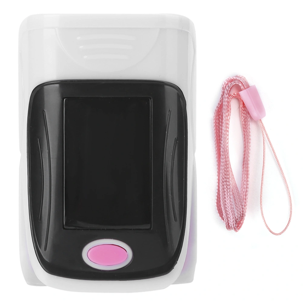 Finger Clip Oxygen Saturation Monitor Heart Rate Meter Blood Oxygen Monitor without batteryPink