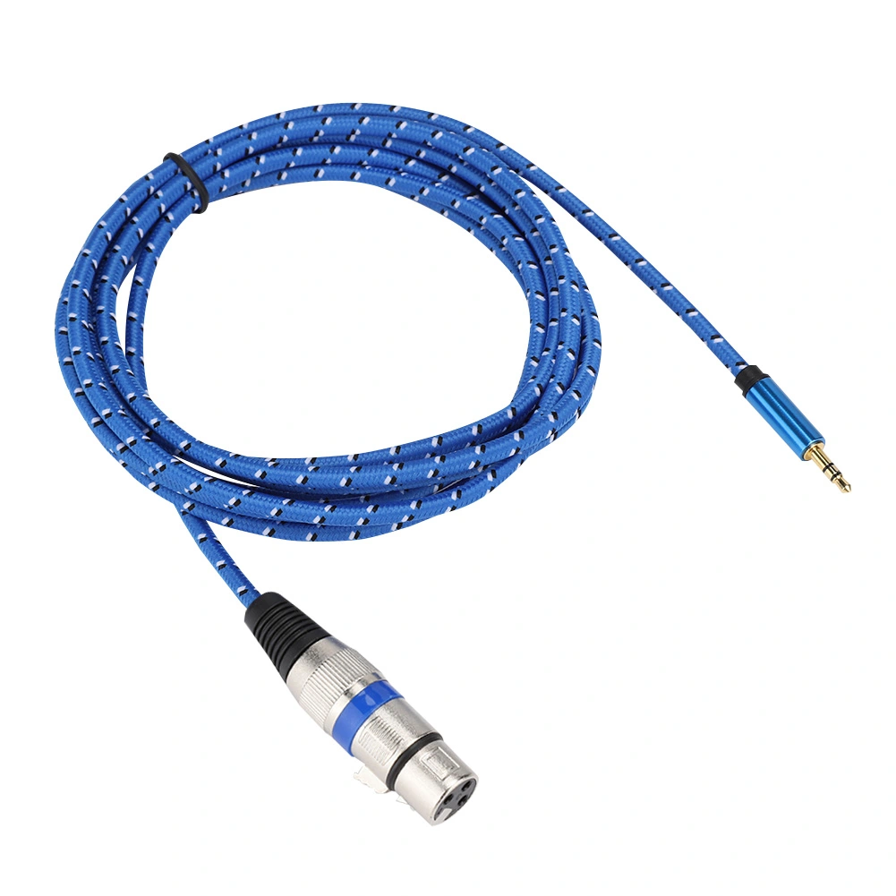 3.5mm Stereo to XLR Female Audio Cable Plug Adapter Patch Cord Line 3 Meters
