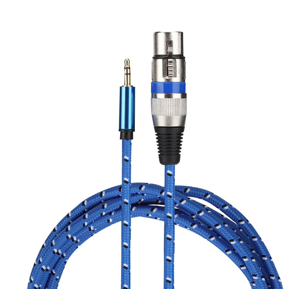 3.5mm Stereo to XLR Female Audio Cable Plug Adapter Patch Cord Line 3 Meters