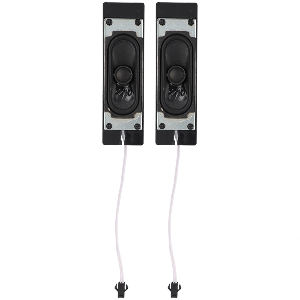 2Pcs 8 Ohm 10W TV Box Speaker Loudspeaker Sound Amplifier for LCD TV Advertising Player