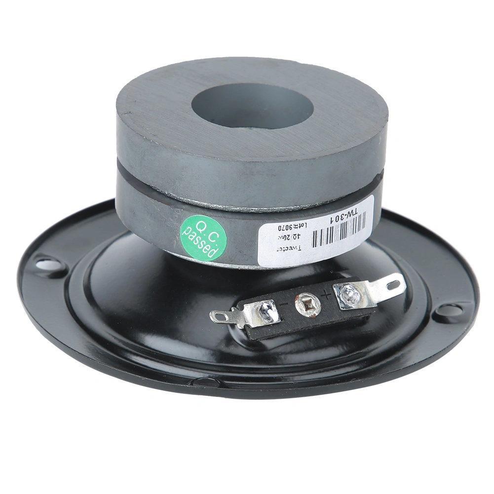 3inch 4Ohm 20W Black Tweeter KTV Audio Dual Magnetic Speaker Accessory