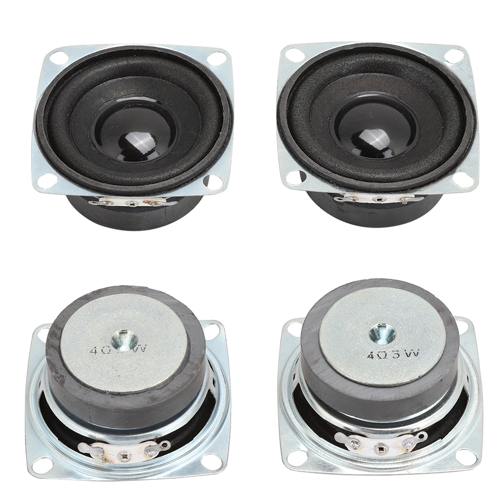 2PCS 2inch 4Ω 3W High Sensitivity Powerful Bass Full Range Bluetooth Loudspeaker Speaker