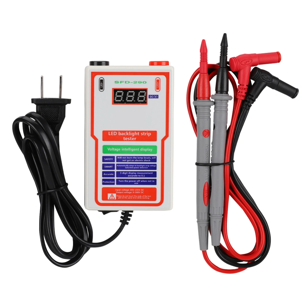 English Version SFD‑290 High Brightness LED Backlight Bead Tester TV Repair Tool 85‑245V