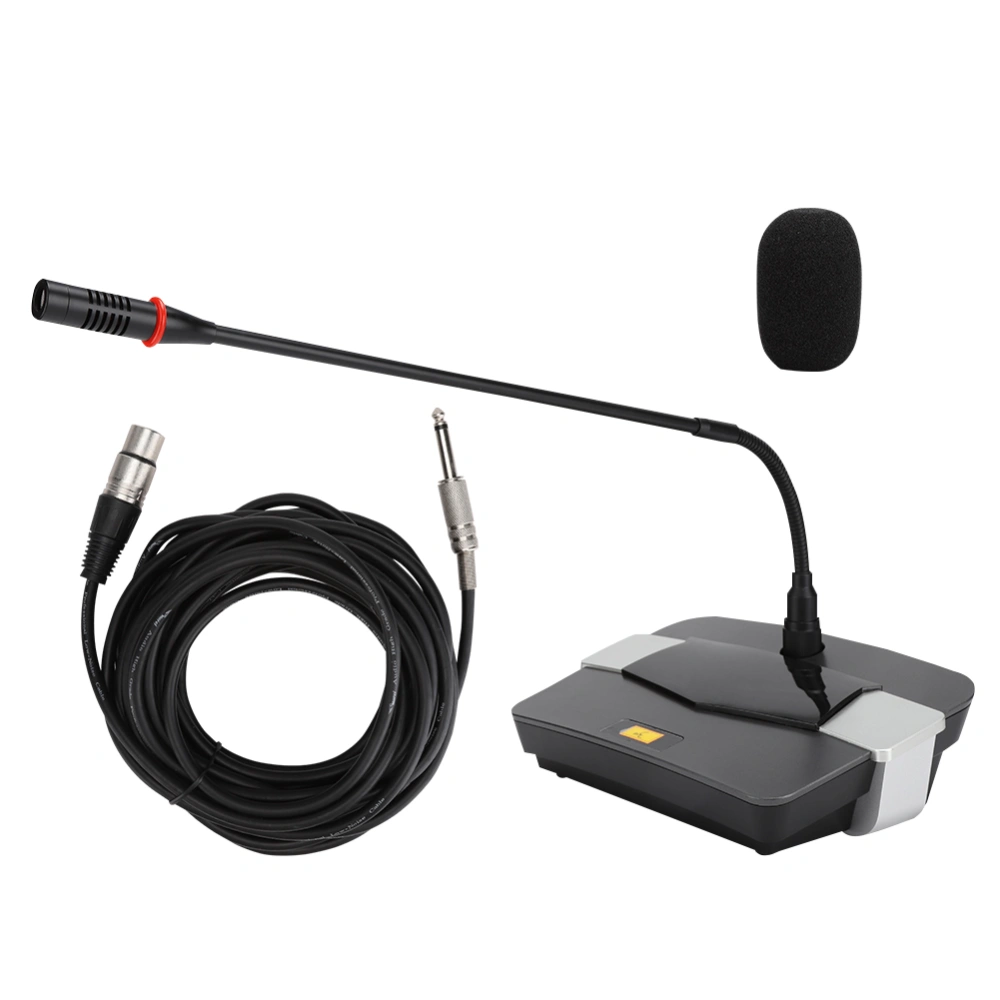 Professional Table Mounted Adjustable Uni-directional Condenser Microphone Mic for Conference