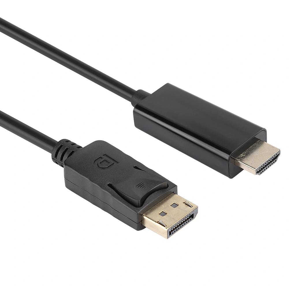 Large DisplayPort to HDMI HD Audio Video Adapter Cable Cord Conversion Line 3 Meters