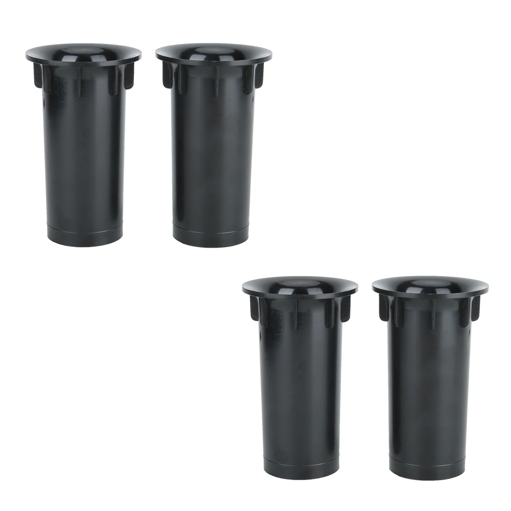 4PCS T1 Bass Speaker ABS Plastic Smooth Inner Wall Inverted Tube for 5-6 inches Speakers