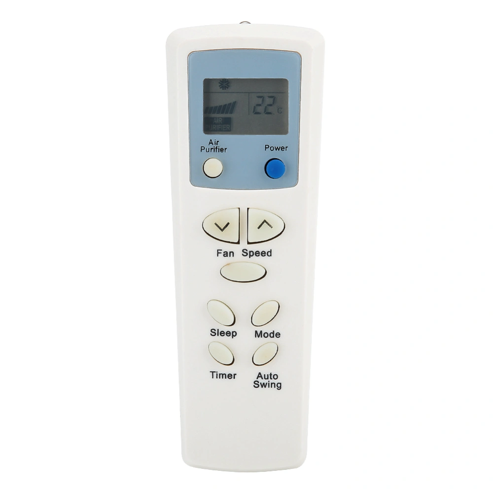 Creamy White ABS Remote Control with 10m Long Control Distance Accessories for LG Air Conditioner