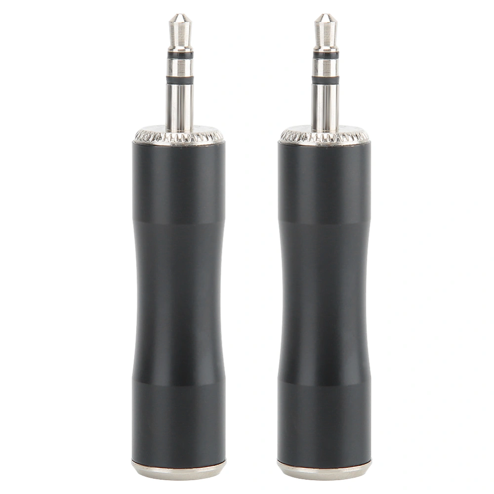 2PCS 3.5mm Male to Gold Plated Mini XLR 3pin Male Balanced Audio Adapter Connector