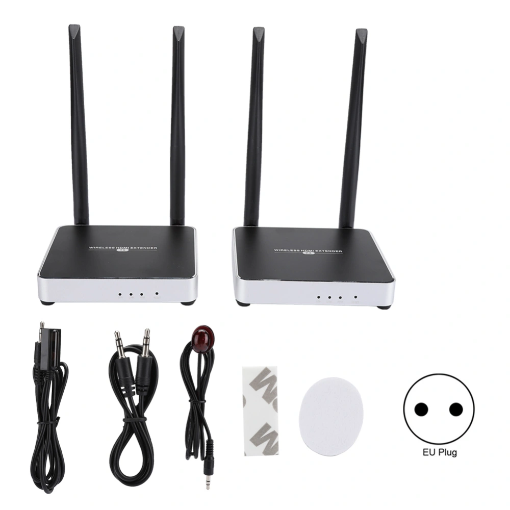 24dbm RF 802.11a/N Wireless WIFI 1080P HDMI Extender with 3.5MM Audio Cable 110-240VEU