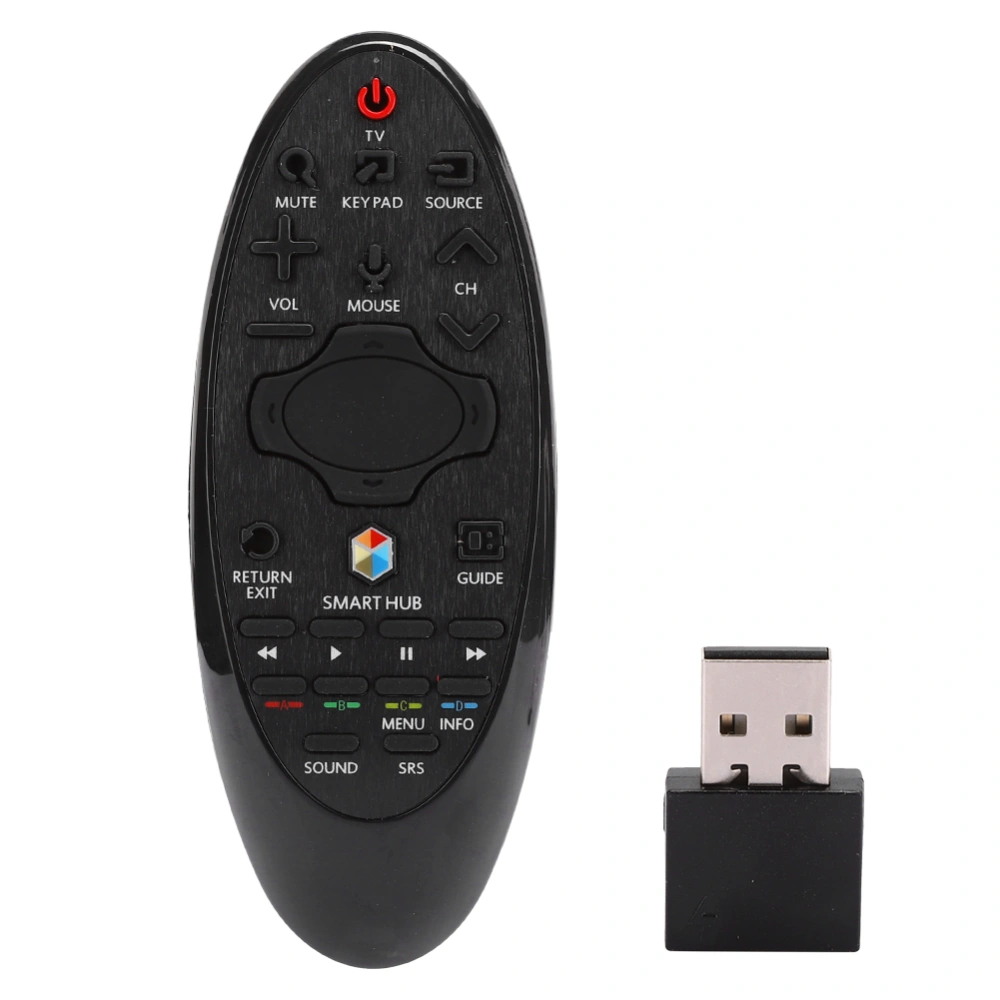 TV Remote Control for Samsung SR-7557 HUB Replacement Remote Control for Smart TV Black