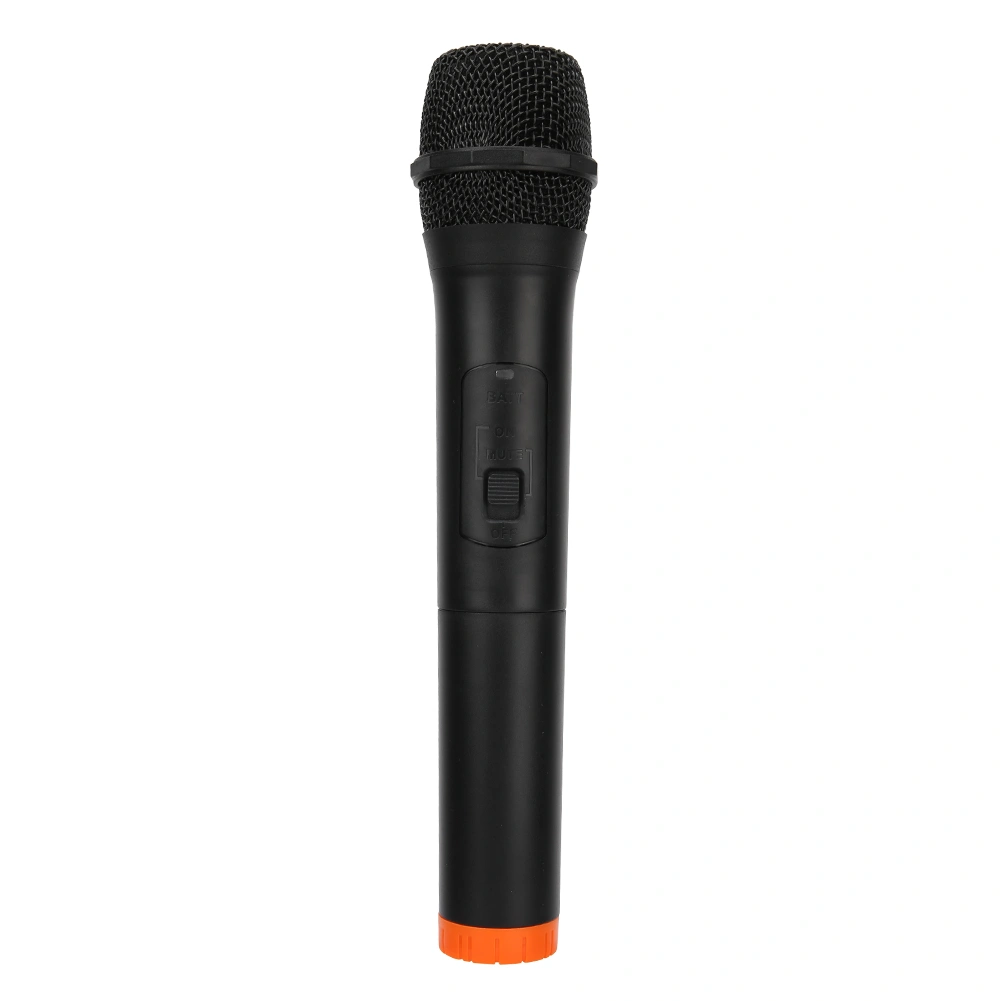 Black ABS Plastic Professional Universal Handheld VHF Wireless Microphone USB Reception Mic