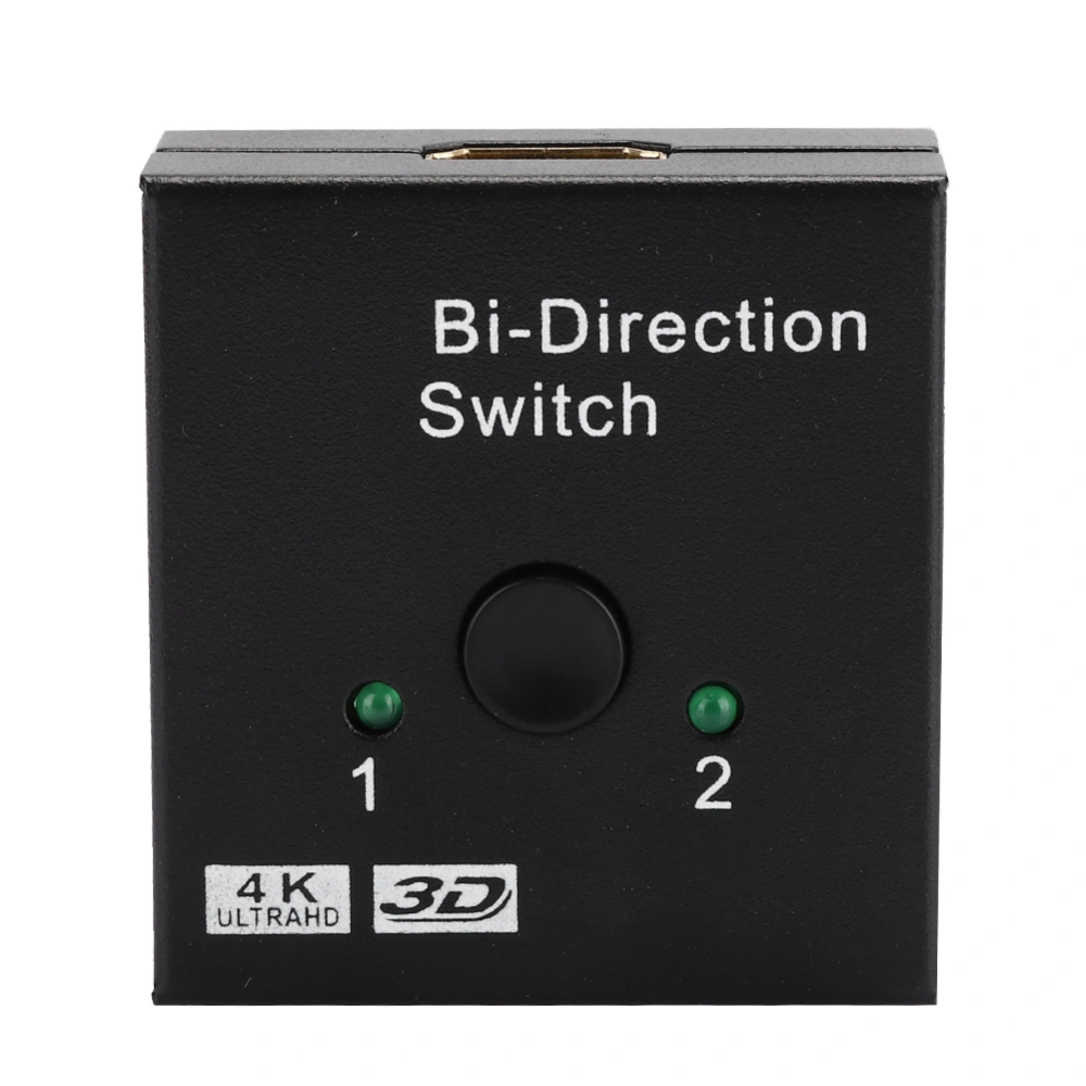 HDMI High Definition Two Way Splitter Bidirectional Distributor Switcher Black