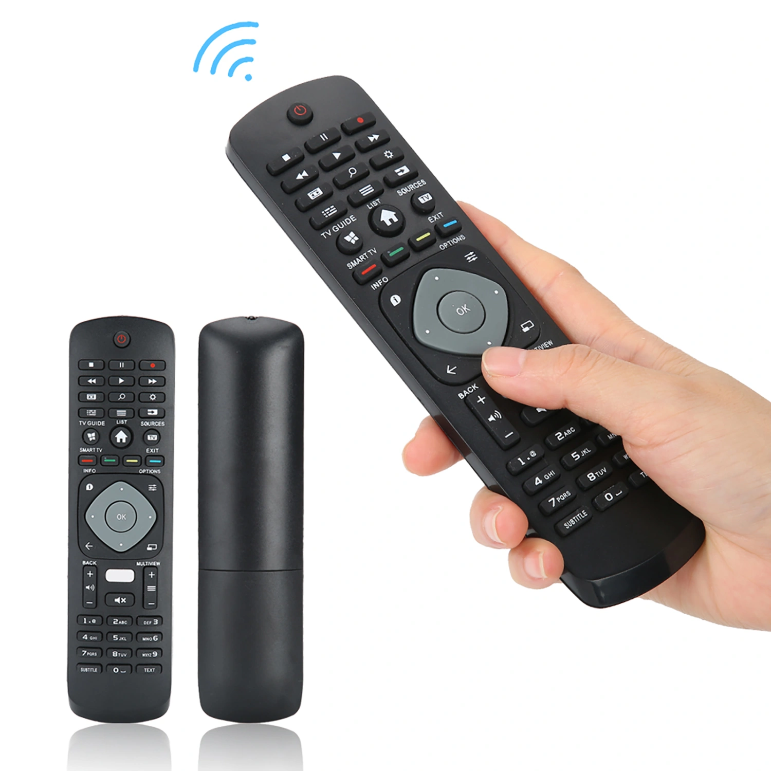 Quality Television TV Remote Control Replacement Accessory for Philips HOF16H303GPD24