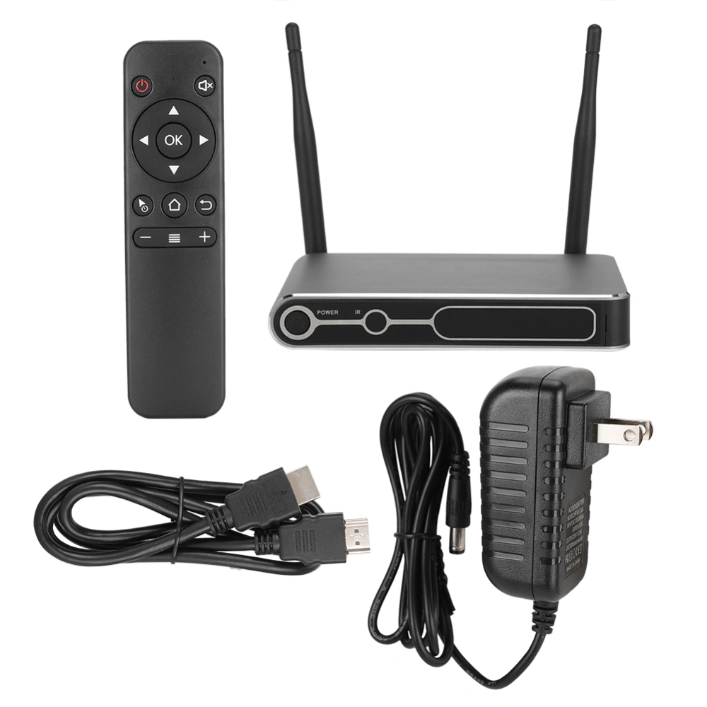 Smart Set Top Box Bluetooth Wifi Multi Interface TV Box Media Player (US 100-240V)(US )