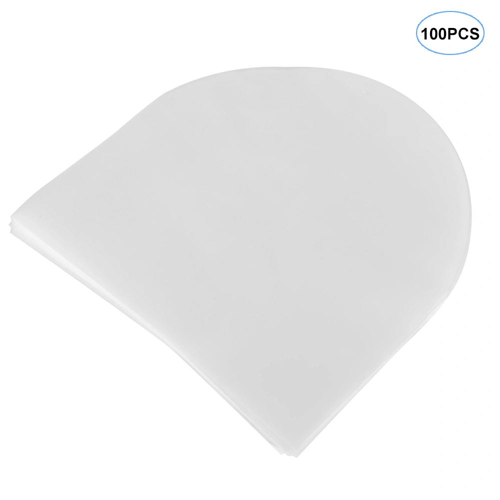 100PCS 7in Anti-Static Vinyl Record CD Player Wear Resistant Protective Case Cover