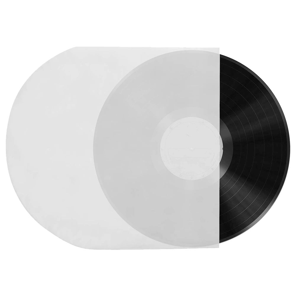 100PCS 7in Anti-Static Vinyl Record CD Player Wear Resistant Protective Case Cover