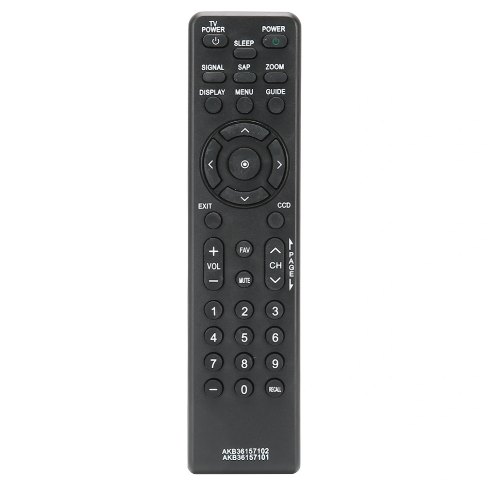 TV Television Remote Controller Replacement Black for DTT900 DTT901 LSX300 LSX3004DM