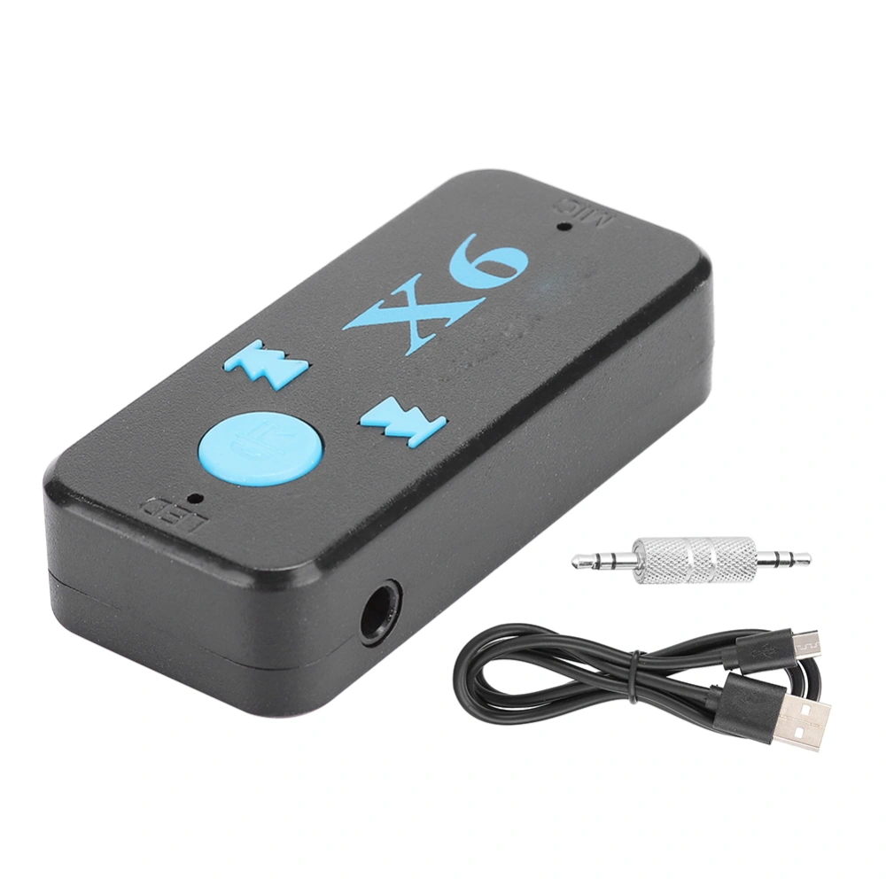 Car Wireless Bluetooth5.0 Receiver 3.5 Interface Support Play Memory Card Reader Equipment Accessory