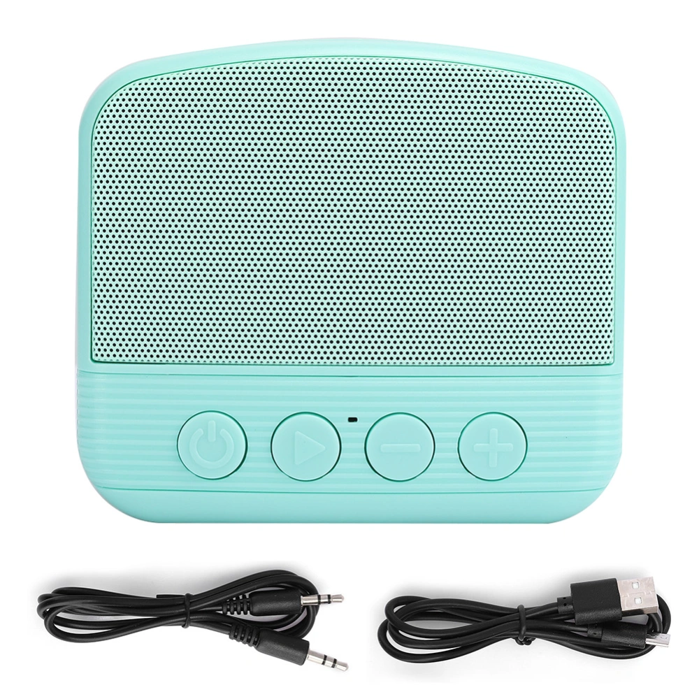 Wireless Bluetooth Light Small Crack Sound Speaker Portable Audio Mobile Phone Outdoor Mini SubwooferGreen