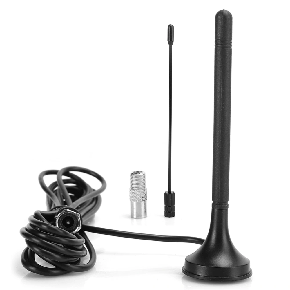 2Pcs TW4 Antenna DVB T Small Suction Cup HDTV Dual Indoor Digital Television TV Antenna