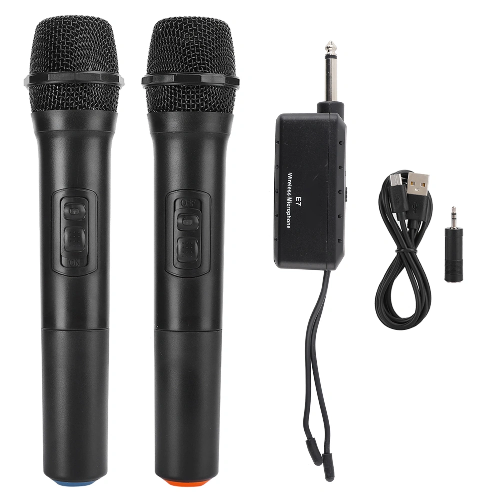 E7 Universal High Frequency Wireless Handheld Microphone with Receiver Antenna Supplies